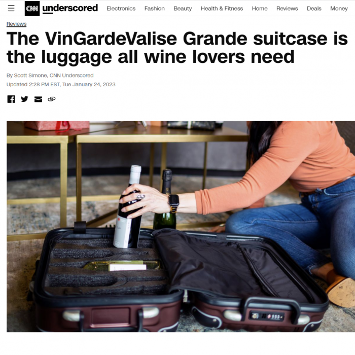 FlyWithWine on CNN Underscored