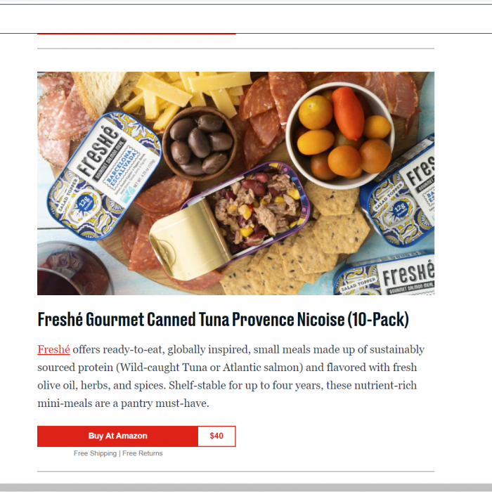 Freshé in The Daily Beast