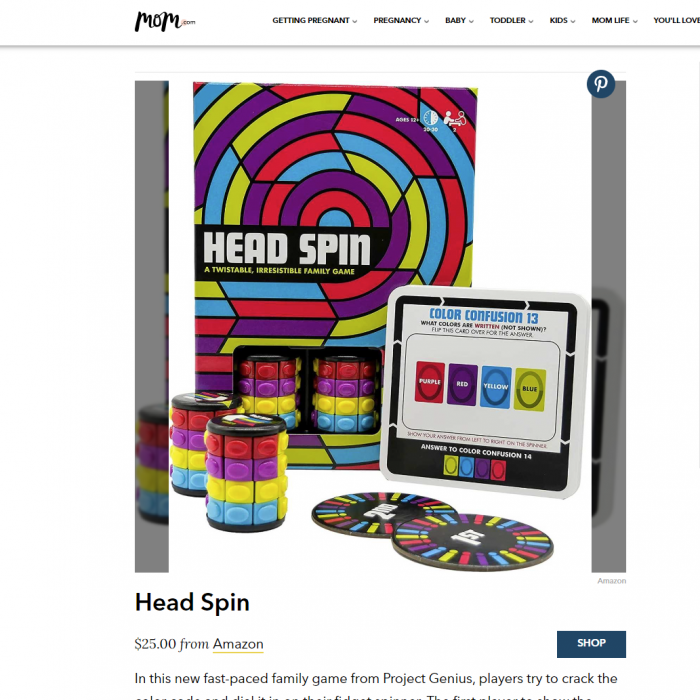 HeadSpin from Project Genius on Mom.com
