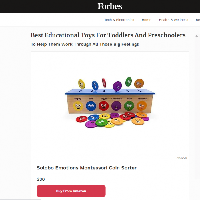Solobo Toys Forbes