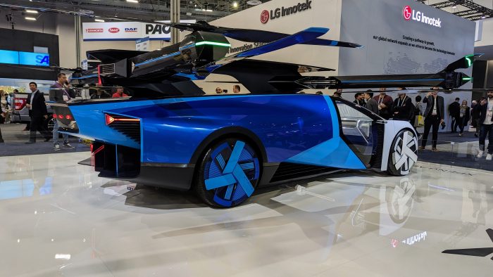 Flying car concept from Xpeng - CES 2024