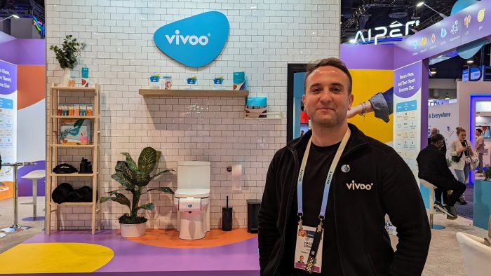 Vivoo booth at CES 2024